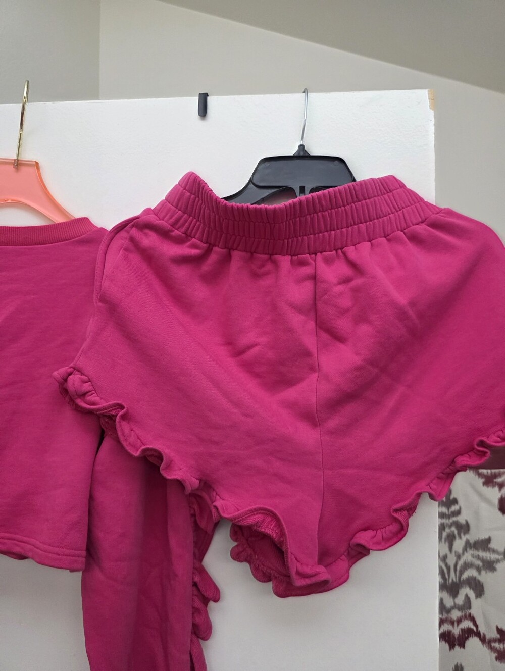 AMUR Ruffle Shorts Set Size Small - Picture 12 of 14